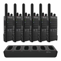 Cobra PX650 2 Way Radio 16 Channel Pack of 6