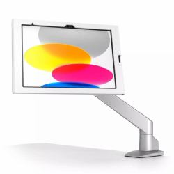 Compulocks iPad 10.9" 10th Gen Swell Enclosure Articulating Arm Mount White 