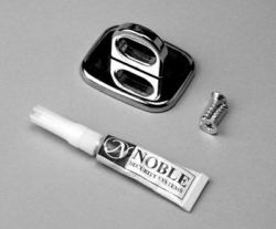 Compulocks Anchoring Point for Security Cable Locks Silver 