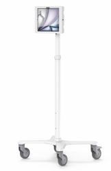 Compulocks iPad Air M2/M3/M4 13", Apex Enclosure Premium Medical Rolling Cart 