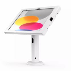 Compulocks iPad 10.9" 10th Gen Swell Enclosure Tilting Stand 8" White 