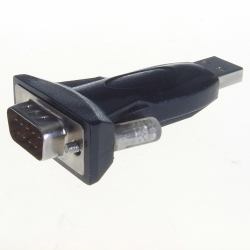 Computer Gear connektgear 26-2903 cable gender changer USB A RS232 Black 