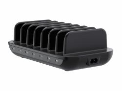Conceptronic OZUL07B 160W 7-Port USB PD Charging Station, USB-C x 7, PD 3.0 