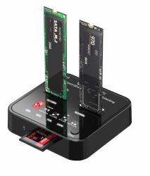 CoreParts MS-CLONER-M2-SD media duplicator Black 