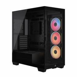 Corsair Midi Tower 3500X LXR LINK TG Black 