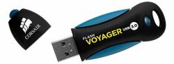 Corsair Voyager 256GB USB flash drive USB Type-A 3.2 Gen 1 [3.1 Gen 1] Black, Blue 