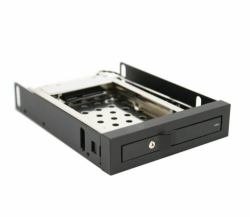 Crucial CRU DataPort RJ20S- Fits in a 3.5in PC bay- accepts one 2.5in SATA or SAS HDD or SSD- TrayFree drive access- SATA 6G host connection- Black [1Year warranty]