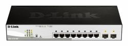 D-Link 8-Port Gigabit PoE Smart Managed Switch with 2 SFP ports 