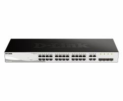 D-Link 28-Port Gigabit Smart Managed Switch including 4 Combo Ports 