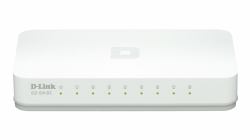 D-Link GO-SW-8E/E network switch Unmanaged Fast Ethernet [10/100] White 