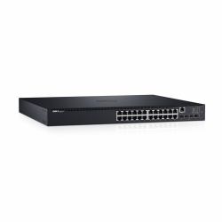 DELL N1524P Managed L3 Gigabit Ethernet [10/100/1000] Power over Ethernet [PoE] 1U Black 