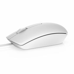 DELL Wired Mouse - MS116 - White 
