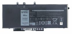 DELL Battery, Polymer, 68Whr, 4 - Cell - Warranty: 12M