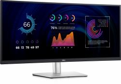 DELL P Series P3424WE computer monitor 86.7 cm [34.1"] 3440 x 1440 pixels 4K Ultra HD LCD Black 