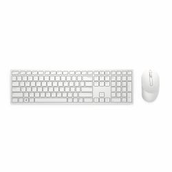 DELL Pro Keyboard and Mouse - KM5221W - US International [QWERTY] - White  - German version