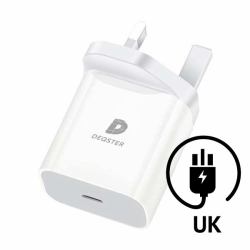 DEQSTER 60-2000140 mobile device charger Universal White AC Fast charging Indoor 