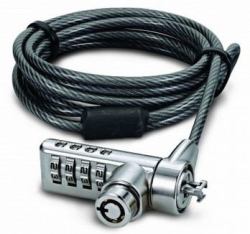 Dicota D30887 cable lock Black,Stainless steel 2 m 