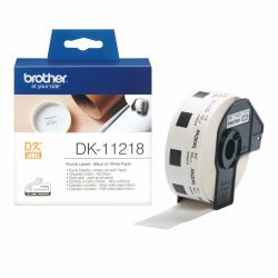 Brother DK-11218 printer label White 