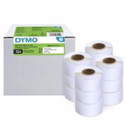 DYMO Authentic LabelWriter Address Labels | 28mm x 89mm | 12 Rolls of 130 Easy-Peel Labels [1,560 Count] | Self-Adhesive | for LabelWriter Label Makers 