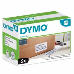 DYMO Authentic LabelWriter High-Capacity Shipping Labels | [59 mm x 102 mm] | 2 Rolls of 575 Easy-Peel Labels [1,150 Mailing Labels] | Self-Adhesive | for LabelWriter 4XL/5XL Label Makers 
