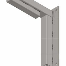 Da-Lite 10800156 projection screen accessory Mounting bracket 