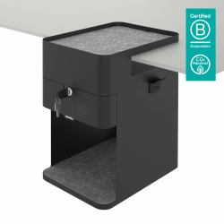 Dataflex Bento 500 desk drawer organizer Steel Black 