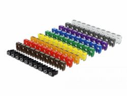 DeLOCK 18304 cable clamp Assorted colours 100 pc[s] 