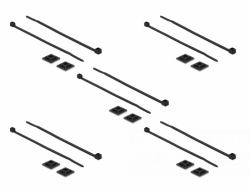 DeLOCK 18680 cable tie mount Black Nylon 10 pc[s] 
