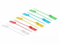 DeLOCK 18825 cable tie Releasable cable tie Plastic Assorted colors 10 pc[s] 