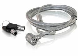 DeLOCK Notebook security lock with key cable lock 1.8 m 
