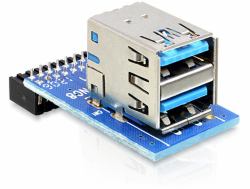 DeLOCK 41865 interface cards/adapter Internal USB 3.2 Gen 1 [3.1 Gen 1] 