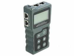 DeLOCK LCD Cable Tester RJ45 / PoE / DC 
