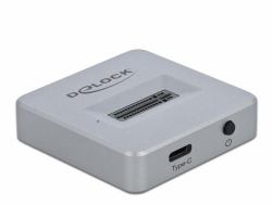 DeLOCK M.2 Docking Station for M.2 NVMe PCIe SSD with USB Type-C female 