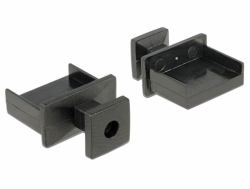 DeLOCK 64009 socket safety cover USB Type-A Black 10 pc[s] 