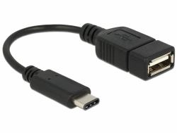DeLOCK 65579 USB cable USB 2.0 0.15 m USB C USB A 0.48 Gbit/s Black 