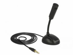 DeLOCK 65872 microphone Black Mobile phone/smartphone microphone 