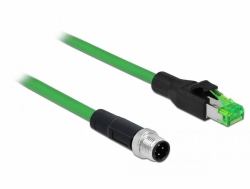 DeLOCK 85438 networking cable Green 2 m 