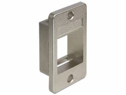 DeLOCK 86213 socket-outlet Metallic 