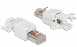 DeLOCK 86416 wire connector RJ-45 White 
