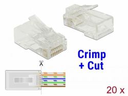 DeLOCK 86451 wire connector RJ-45 Transparent 