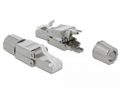 DeLOCK 86477 wire connector RJ-45 Grey 