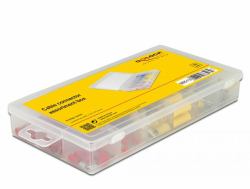 DeLOCK Cable connector assortment box 170 pieces coloured 