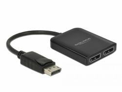 DeLOCK DisplayPort 1.4 Splitter 1 x DisplayPort to 2 x DisplayPort MST 