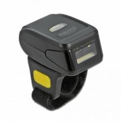 DeLOCK Ring Barcode Scanner 1D and 2D with 2.4 GHz or Bluetooth 