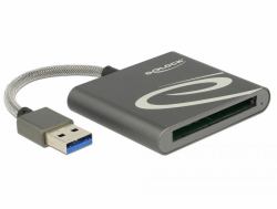 DeLOCK 91525 card reader USB 3.2 Gen 1 [3.1 Gen 1] Grey 