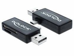 DeLOCK 91731 card reader USB 2.0 Black 