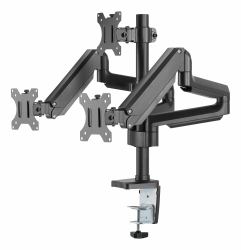 Deltaco ARM-0352 monitor mount / stand 68.6 cm [27"] Desk Black 