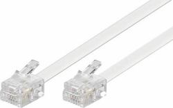 Deltaco DEL-160C telephone cable 2 m White 