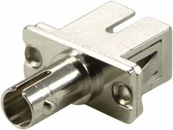 Deltaco FBP-1038 cable gender changer SC ST Chrome 