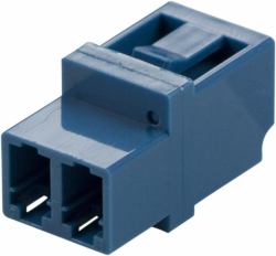 Deltaco FBP-1044 fibre optic adapter LC/LC 1 pc[s] Black, White 